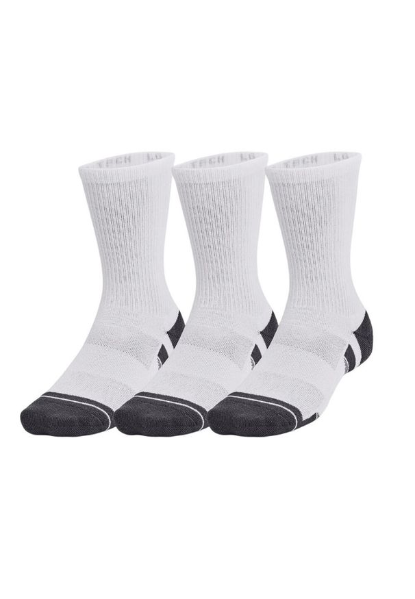 Under Armour - Skarpety Męskie (zestaw 3 Sztuk). Kolor: biały. Sport: turystyka piesza