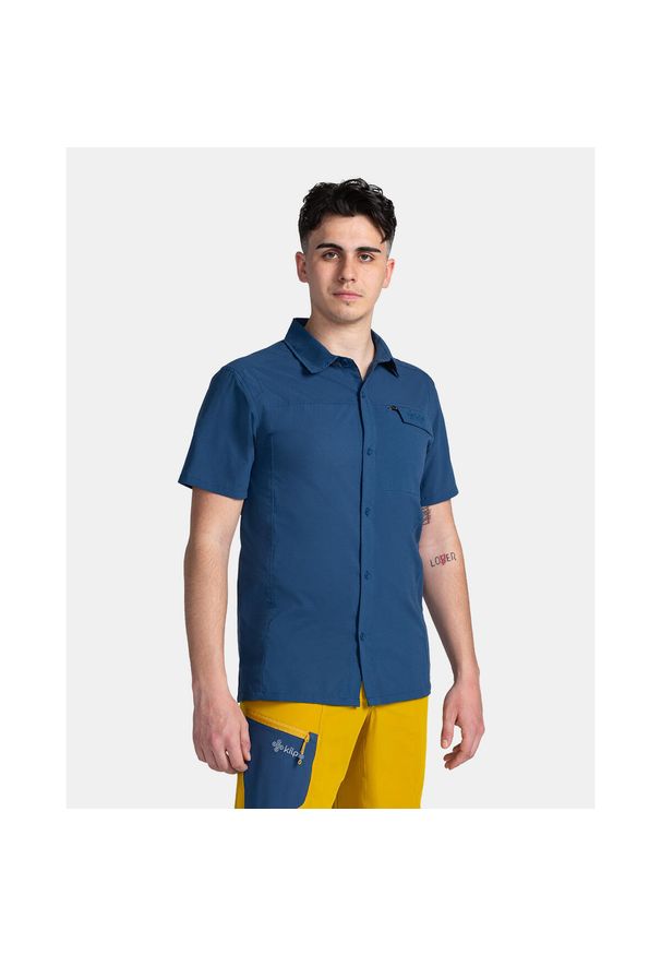 Koszule techniczne męskie Kilpi BOMBAY-M. Kolor: niebieski