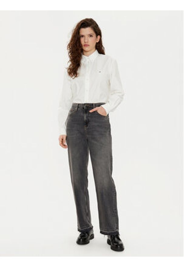 Tommy Jeans Jeansy Layla DW0DW20169 Szary Slim Fit. Kolor: szary