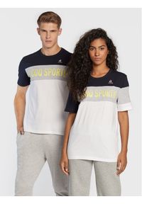 Le Coq Sportif T-Shirt Unisex Saison 2 2220295 Biały Regular Fit. Kolor: biały. Materiał: bawełna #1