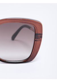 Big-Star - Okulary przeciwsłoneczne damskie brązowe Klori 803. Kolor: brązowy #4