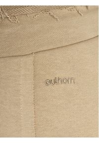 outhorn - Outhorn Spodnie dresowe OTHAW23TTROF478 Beżowy Regular Fit. Kolor: beżowy. Materiał: bawełna #3