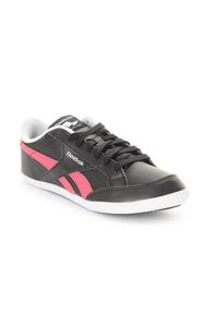 Buty do chodzenia damskie Reebok Royal Transport. Zapięcie: sznurówki. Kolor: wielokolorowy, czarny. Materiał: materiał, syntetyk, tkanina. Szerokość cholewki: normalna. Model: Reebok Royal. Sport: turystyka piesza