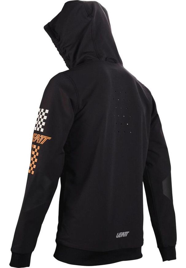 Bluza rowerowa (z kapturem) LEATT Hoodie MTB Gravity 3.0. Typ kołnierza: kaptur. Kolor: czarny