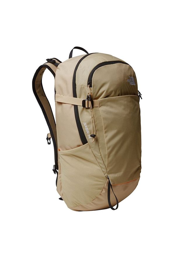 Plecak The North Face Basin 18L 0A52CZ4R91 - beżowy. Kolor: beżowy. Materiał: tkanina, nylon