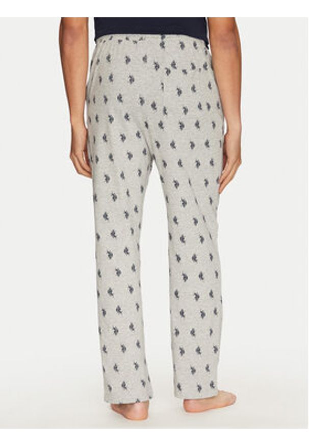 U.S. Polo Assn. Spodnie piżamowe MUP1657 Szary Regular Fit. Kolor: szary. Materiał: bawełna