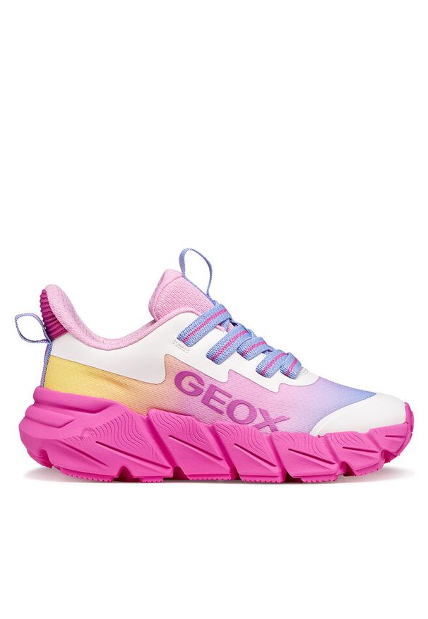 Sneakersy Geox. Wzór: kolorowy