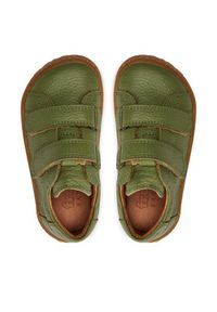Froddo Sneakersy Barefoot Base G3130240-3 S Khaki. Kolor: brązowy