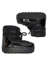 DeeZee Śniegowce DZN-001 Czarny. Kolor: czarny. Materiał: materiał #3