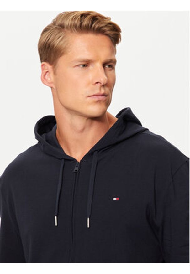 TOMMY HILFIGER - Tommy Hilfiger Bluza UM0UM03434 Granatowy Regular Fit. Kolor: niebieski. Materiał: bawełna