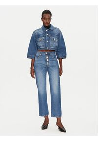 ViCOLO Kurtka jeansowa DD5216 Granatowy Regular Fit. Kolor: niebieski. Materiał: bawełna, jeans #3