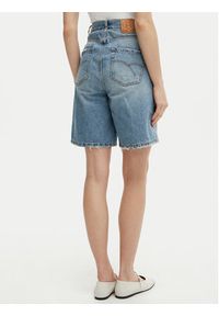 Marella Szorty jeansowe Short 2513141024 Niebieski Regular Fit. Kolor: niebieski. Materiał: bawełna