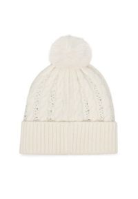 Guess Czapka AW5385 POL01 Biały. Kolor: biały. Materiał: akryl #4