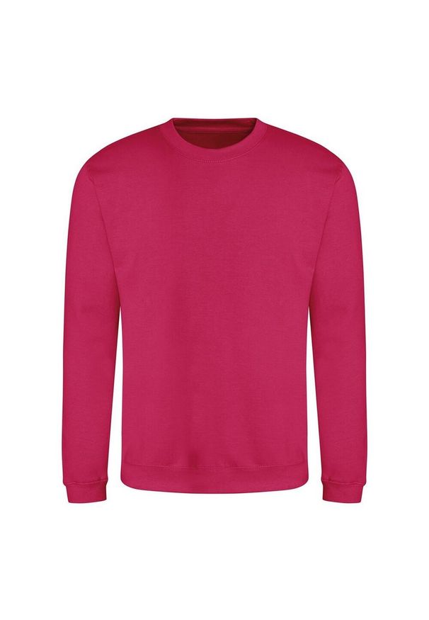 AWDIS - Zwykła Bluza Unisex Dla Dorosłych. Kolor: różowy
