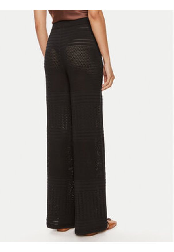 TwinSet - TWINSET Spodnie materiałowe 241TT3163 Czarny Slim Fit. Kolor: czarny. Materiał: syntetyk