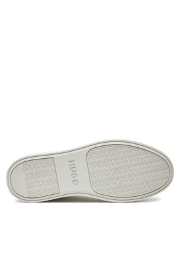 Hugo Sneakersy Morrie 50536361 10269776 01 Biały. Kolor: biały. Materiał: materiał