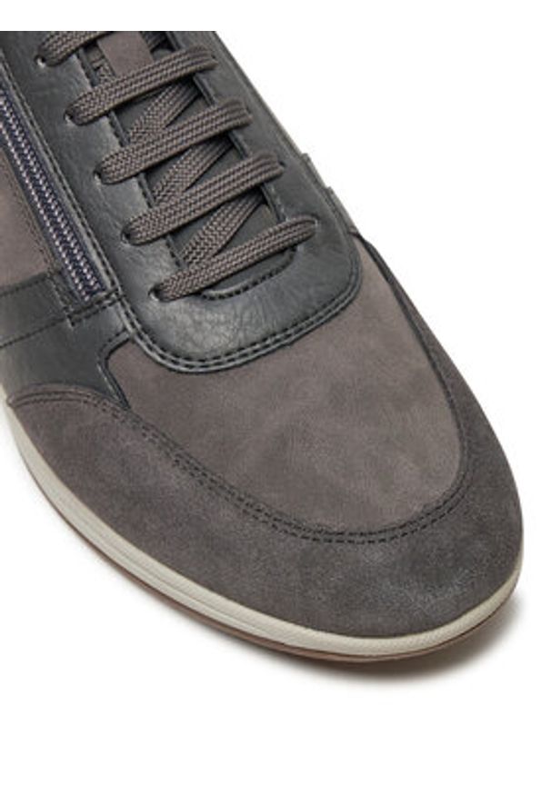 Geox Sneakersy Avery U46H5A 0EKPT C1115 Szary. Kolor: szary. Materiał: skóra