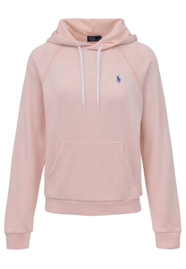 Polo Ralph Lauren Bluza 211935583016 Różowy Regular Fit. Typ kołnierza: polo. Kolor: różowy. Materiał: bawełna