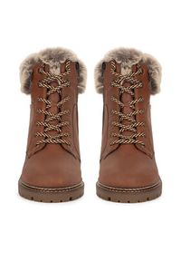 Remonte Trzewiki D0B74-24 Brązowy. Kolor: brązowy. Materiał: skóra #6