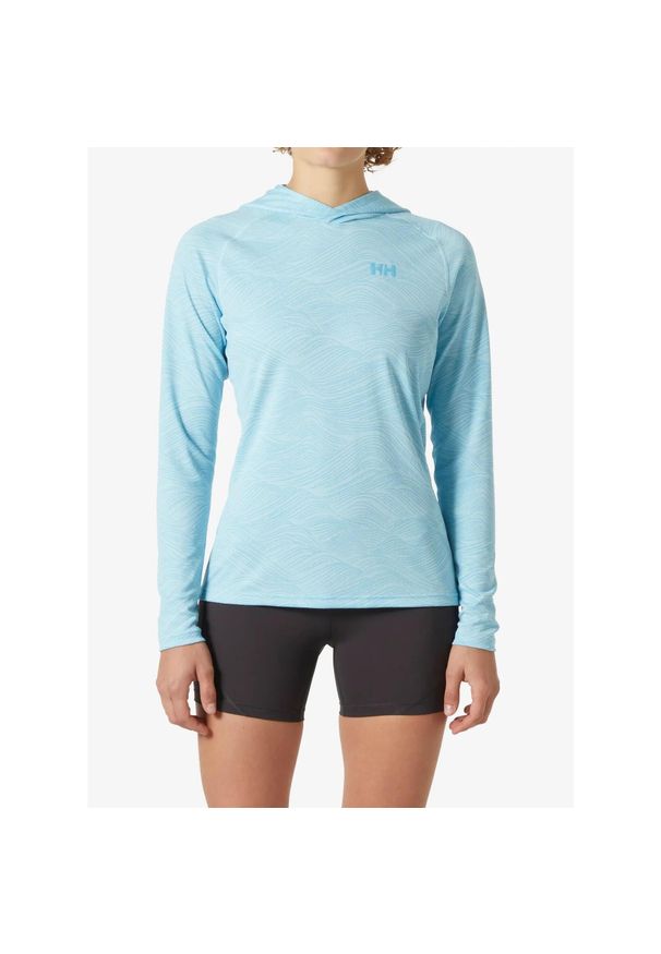 Bluza termoaktywna damska Helly Hansen LIFA Active Solen GR Hoodie. Kolor: niebieski