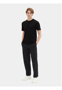 Tom Tailor Komplet 2 t-shirtów 1037741 Czarny Regular Fit. Kolor: czarny. Materiał: bawełna #12