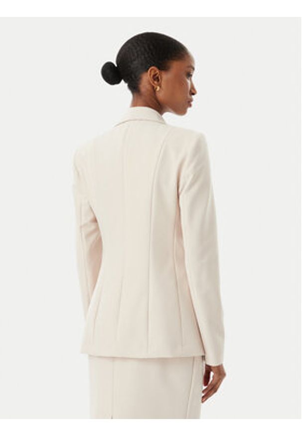 Maryley Marynarka 26EB139/43LA Beżowy jasny Regular Fit. Kolor: beżowy. Materiał: syntetyk