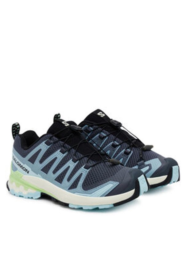 salomon - Salomon Trekkingi Xa Pro 3D V9 L47748000 Szary. Kolor: szary. Materiał: materiał