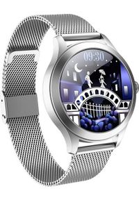 Smartwatch Gino Rossi SW014-1 Srebrny (SW014G). Rodzaj zegarka: smartwatch. Kolor: srebrny #1