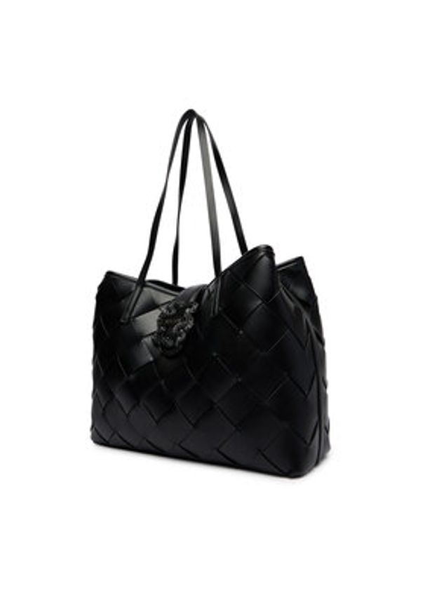 Just Cavalli Torebka 80RA4BM2 ZSD88 Czarny. Kolor: czarny. Materiał: skórzane