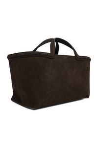 Gino Rossi - GINO ROSSI Torebka EO-LA224-19153C Brązowy. Kolor: brązowy. Materiał: zamszowe, skórzane #8