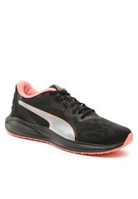 Puma Buty do biegania Twitch Runner Metallic 378548 01 Czarny. Kolor: czarny. Materiał: materiał #5