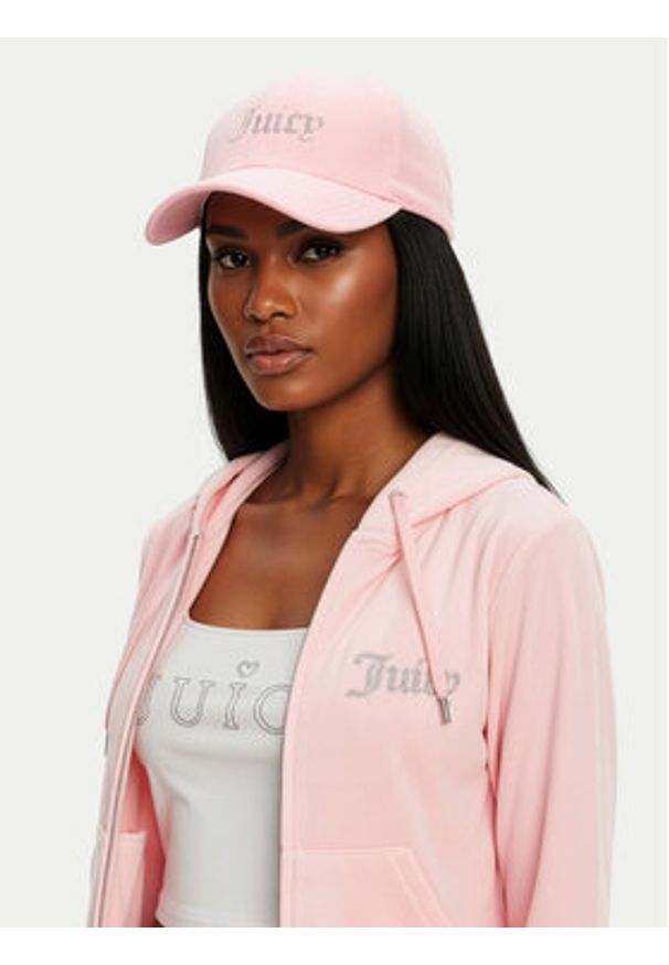 Juicy Couture Czapka z daszkiem JCAWH224702 Różowy. Kolor: różowy. Materiał: poliester