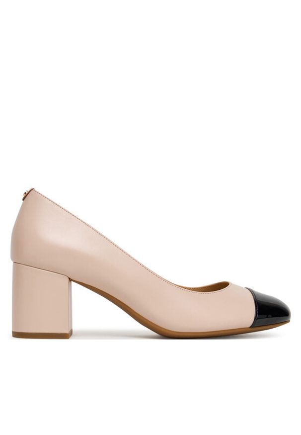 MICHAEL Michael Kors Czółenka Perla Flex 40T5PLMP1L Różowy. Kolor: różowy. Materiał: skóra