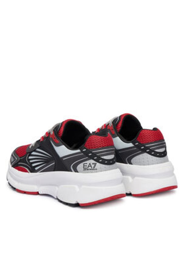 EA7 Emporio Armani Sneakersy X8X236 XK424 MZ199 Czarny. Kolor: czarny. Materiał: materiał