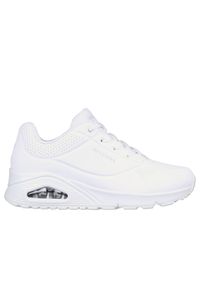 skechers - Trenerzy damscy Skechers Uno-Stand On Air. Kolor: biały. Materiał: materiał, syntetyk, tkanina, guma. Model: Skechers Sport. Sport: turystyka piesza #1