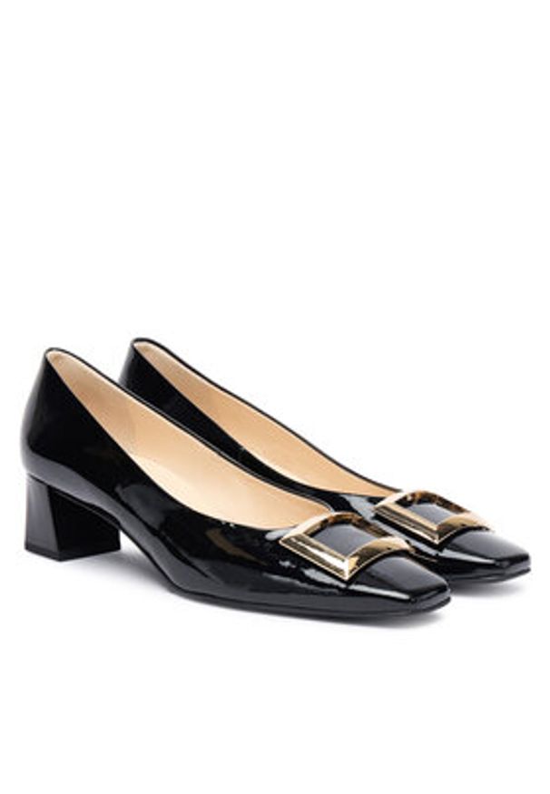 HÖGL Czółenka 0-104024-01000 Czarny. Kolor: czarny. Materiał: skóra