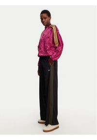Adidas - adidas Spodnie dresowe Velour JI5755 Czarny Regular Fit. Kolor: czarny. Materiał: welur, syntetyk