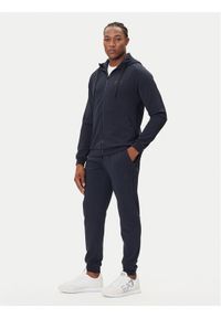 EA7 Emporio Armani Dres 7M000665 AF12501 UB102 Granatowy Regular Fit. Kolor: niebieski. Materiał: syntetyk