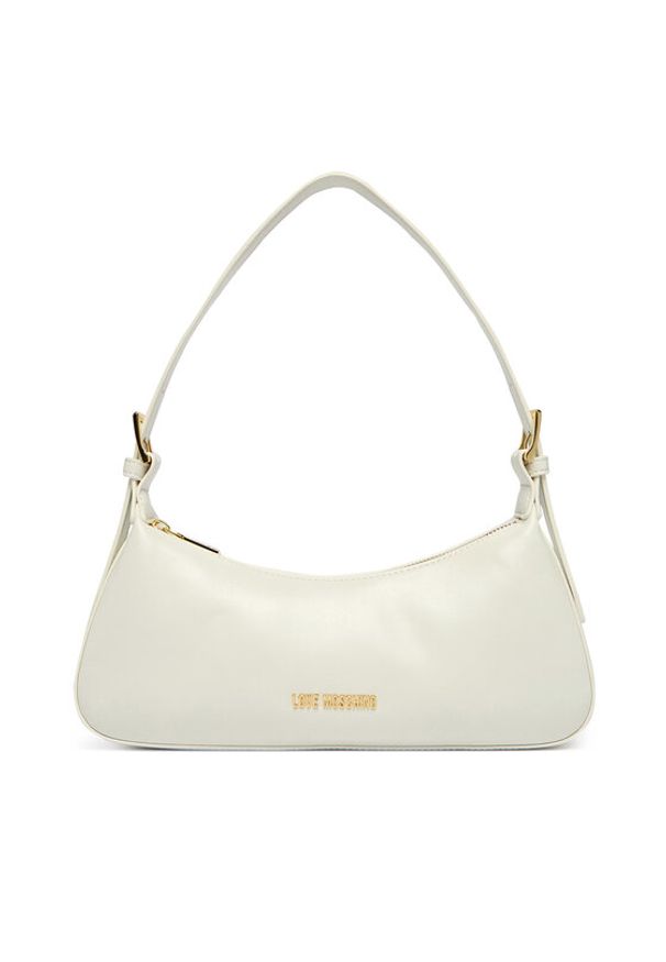 Love Moschino - LOVE MOSCHINO Torebka JC4390PP0OKO0100 Biały. Kolor: biały. Materiał: skórzane