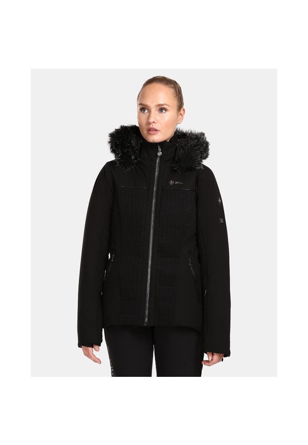 Damska kurtka narciarska Kilpi EMILIN-W. Kolor: czarny. Sezon: zima. Sport: narciarstwo