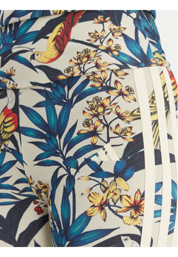 Adidas - adidas Kolarki Farm Rio Bike KD4613 Kolorowy Slim Fit. Materiał: bawełna. Wzór: kolorowy