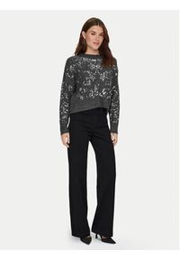 only - ONLY Sweter Alta 15353230 Szary Regular Fit. Kolor: szary. Materiał: syntetyk #6