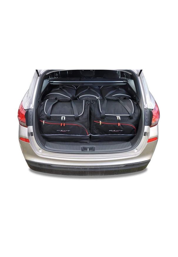 KJUST - Torby Do Bagażnika Hyundai I30 Wagon 2017+ 5Szt Kjust. Kolor: czarny. Styl: sportowy