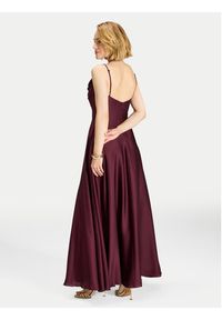 Swing Sukienka wieczorowa 5AI13600 Bordowy Regular Fit. Kolor: czerwony. Materiał: syntetyk. Styl: wizytowy #7