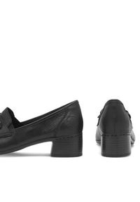 Rieker Loafersy 41660-00 Czarny. Kolor: czarny. Materiał: skóra #6