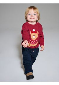 Sinsay - Spodnie regular fit - granatowy. Kolor: niebieski #1