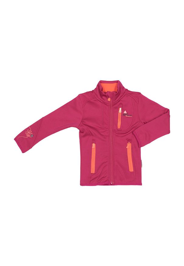 PEAK MOUNTAIN - Kurtka polarowa damska Peak Mountain Aynur. Kolor: różowy. Materiał: polar. Sezon: zima. Sport: narciarstwo