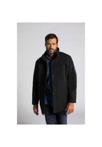 JAY-PI - Męska Kurtka biznesowa wodoodporna wiatroszczelna oddychająca. Kolekcja: plus size. Kolor: czarny. Materiał: poliester, materiał. Sport: turystyka piesza #1