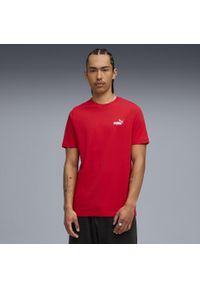 Puma - Męska koszulka Graphic PUMA For All Time Red. Kolor: czerwony. Sport: fitness