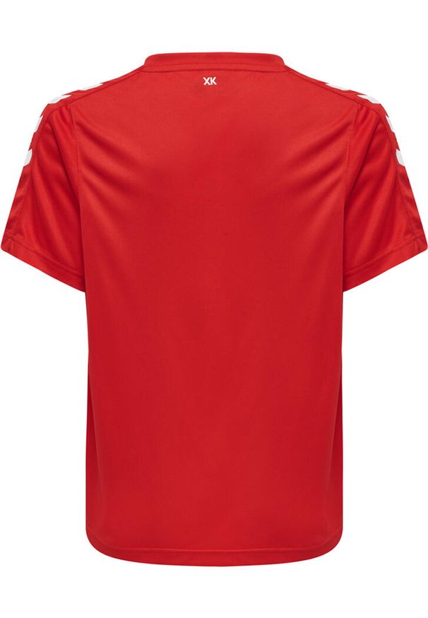 Koszulka sportowa z krótkim rękawem dziecięca Hummel Core XK Kids Poly Jersey S/. Kolor: czerwony, różowy, wielokolorowy. Materiał: jersey. Długość rękawa: krótki rękaw. Długość: krótkie
